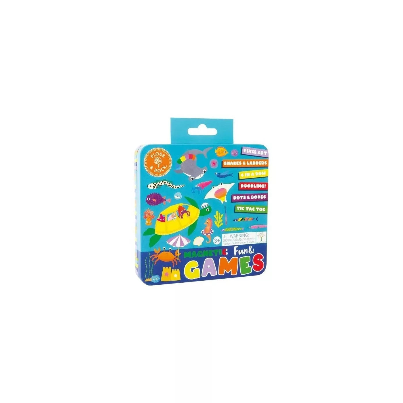 MAGNETIC FUN & GAMES TIN - ASSORTED