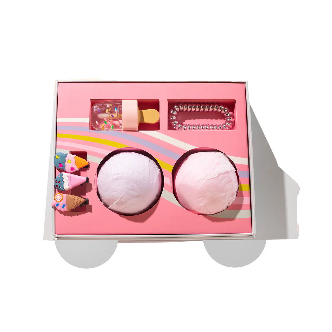 ICE CREAM TRUCK BATH BALM & ACCESSORY SET