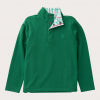 BOY'S SPORTY SNAP PULLOVER - ABUNDANT GREEN