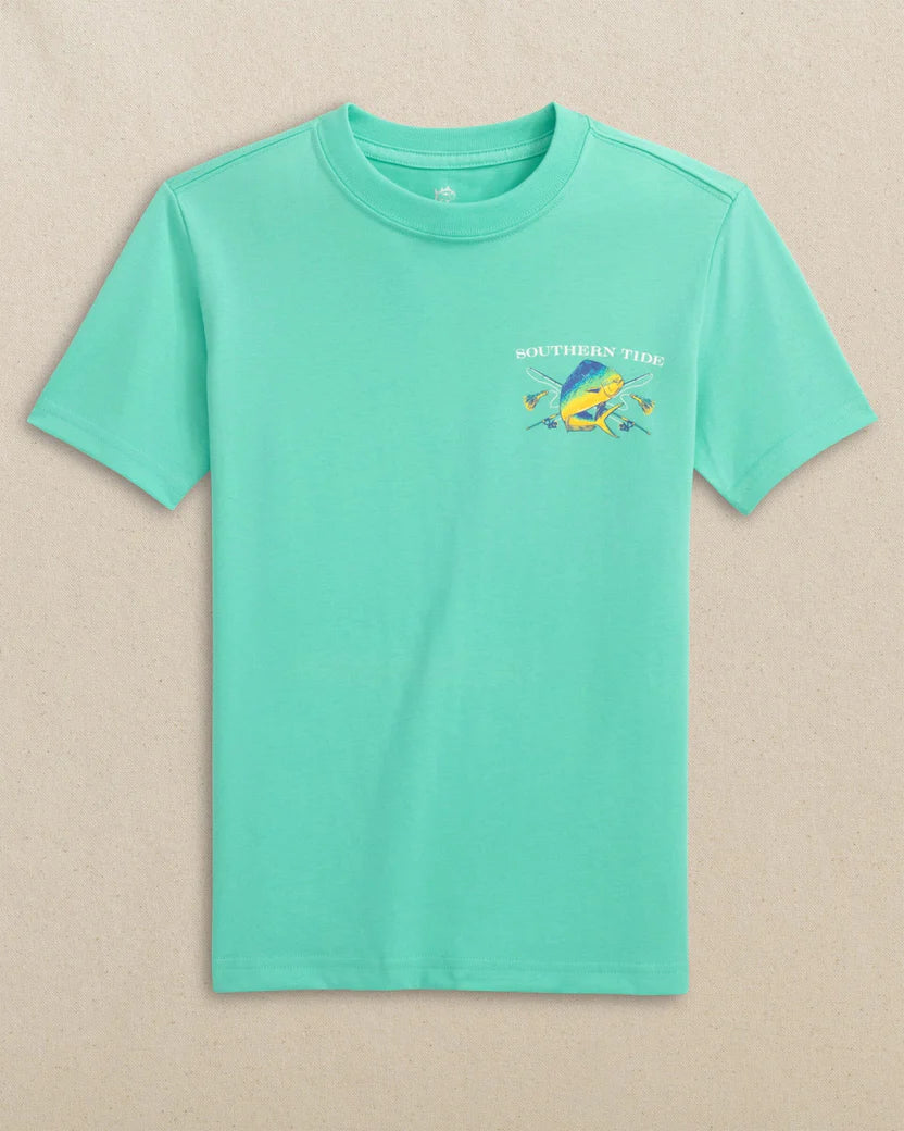 BOYS MAHI DEEP SEA FISHING SS T-SHIRT - FLORIDA KEYS