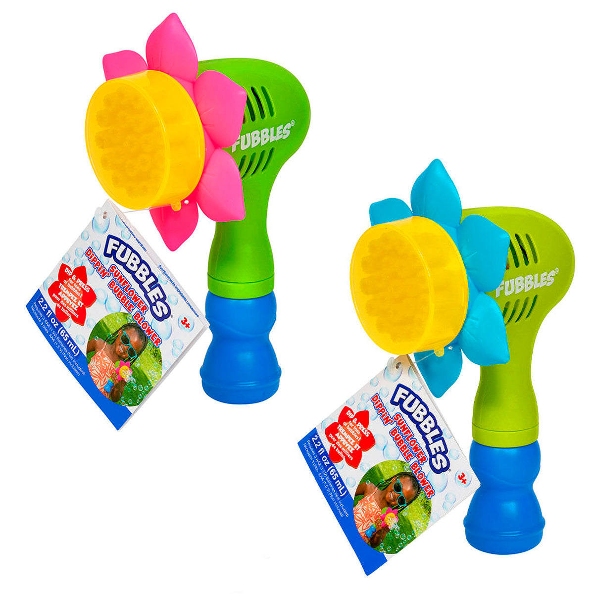FUBBLES SUNFLOWER DIPPIN' BUBBLE BLOWER