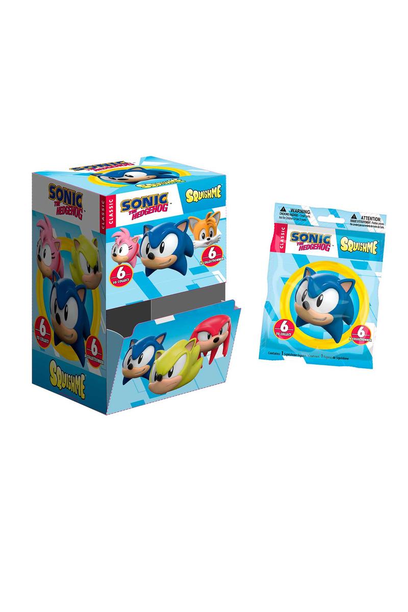 SONIC SQUISH ME MYSTERY FIGURE - ASSORTED