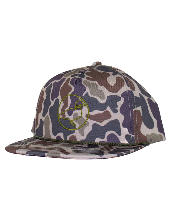 BOYS CLASSIC ROPE HAT - VINTAGE CAMO