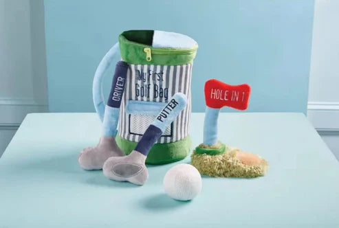 MY FIRST GOLF BAG PLUSH PLAY SET