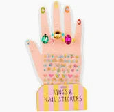 RING & NAIL STICKER SETS - ASSORTED