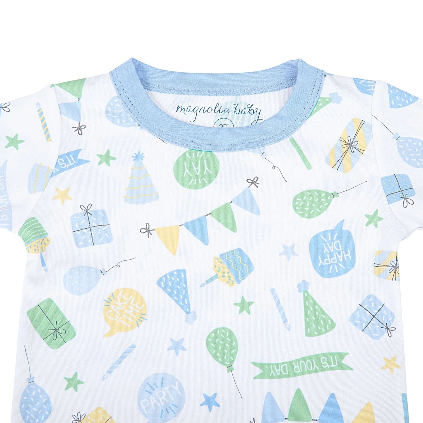 TIME TO CELEBRATE PAJAMAS - BLUE