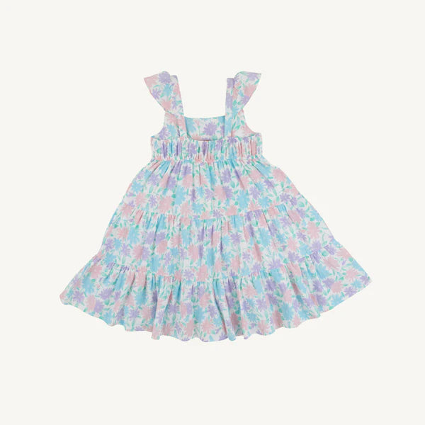 TRISTEN TIERED DRESS - GLASTONBURY BLOOMS