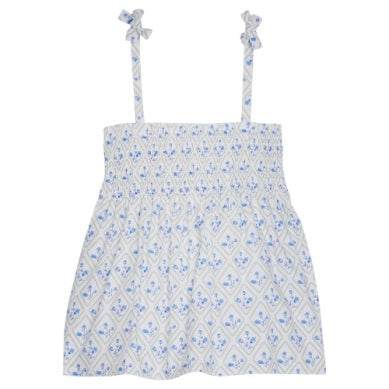 LUCY TOP - VINTAGE AZUR