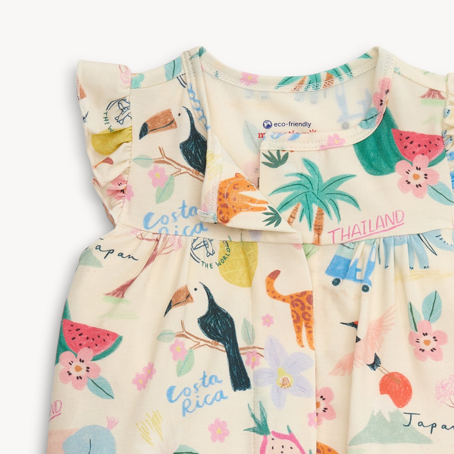 WANDERLUST WILDLIFE MODAL ROMPER