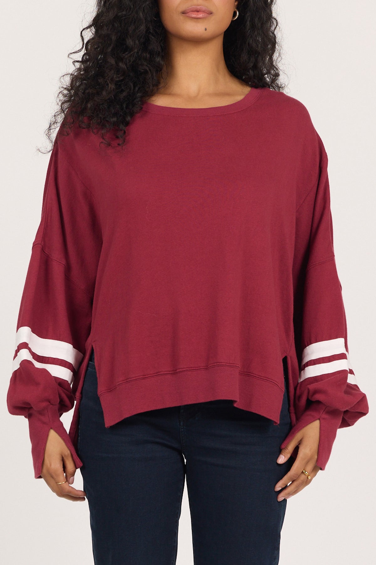 TRENTON SWEATER - TIBETAN RED