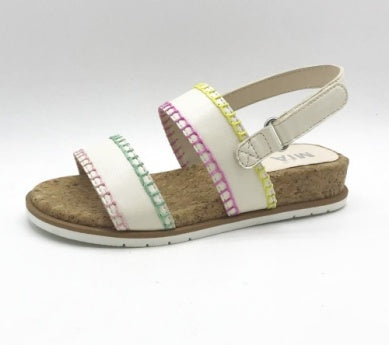 MIA LIL EVVI SANDAL - WHITE
