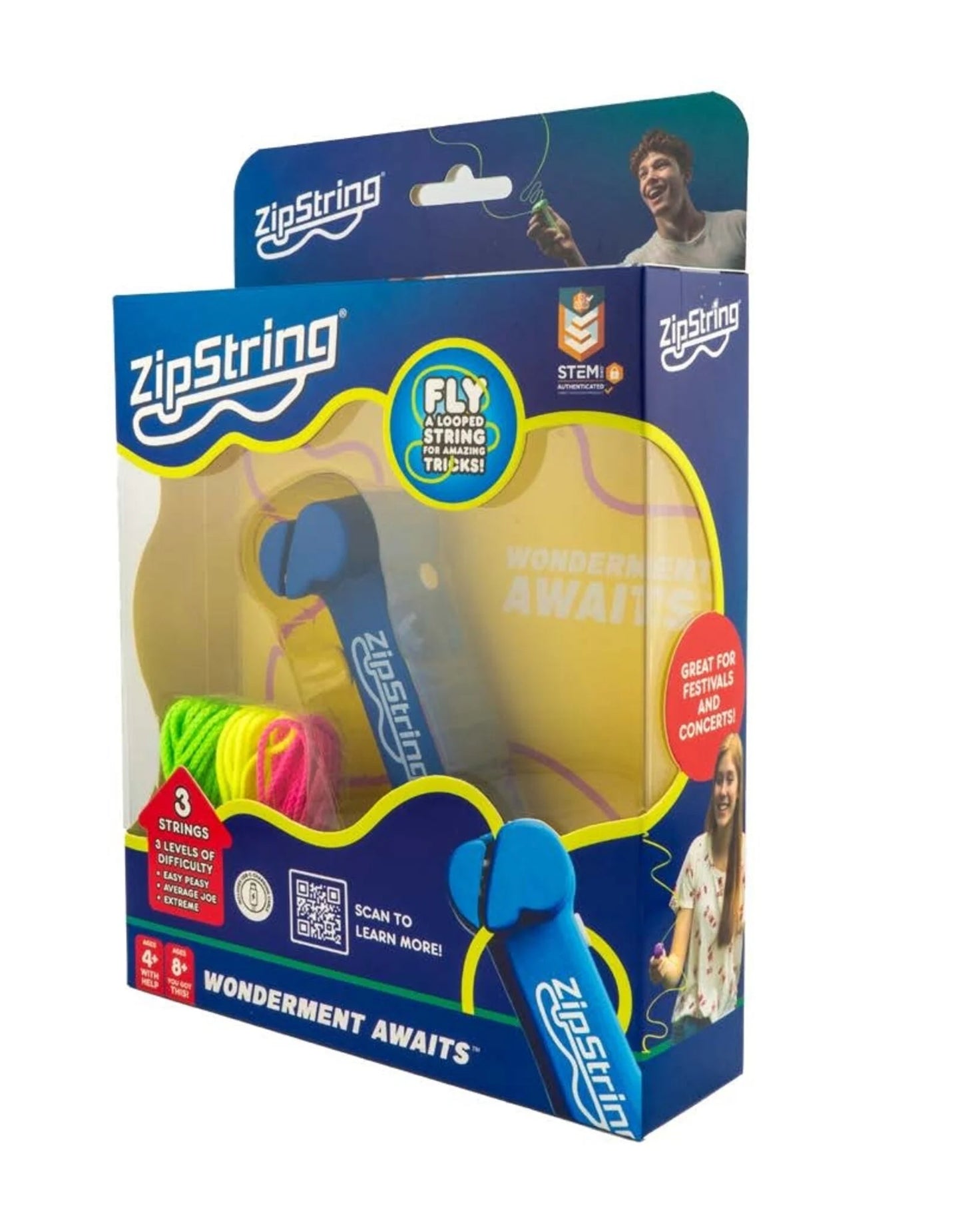 ZIPSTRING - BODACIOUS BLUE