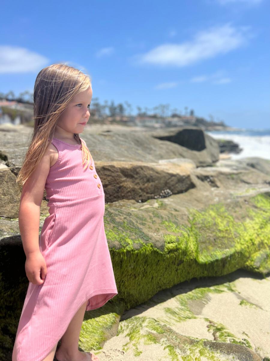 DAPHNE DRESS - ROSE