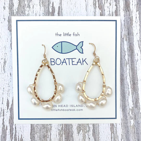 CLASS-SEA MINI KEEL PEARL WRAPPED - GOLD