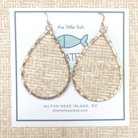 RAFFIA SCHOONER - NATURAL