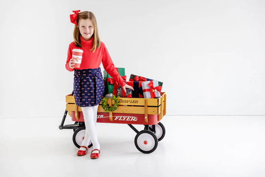 PERRIN PLEATED SKIRT FLANNEL- A KIND HEART