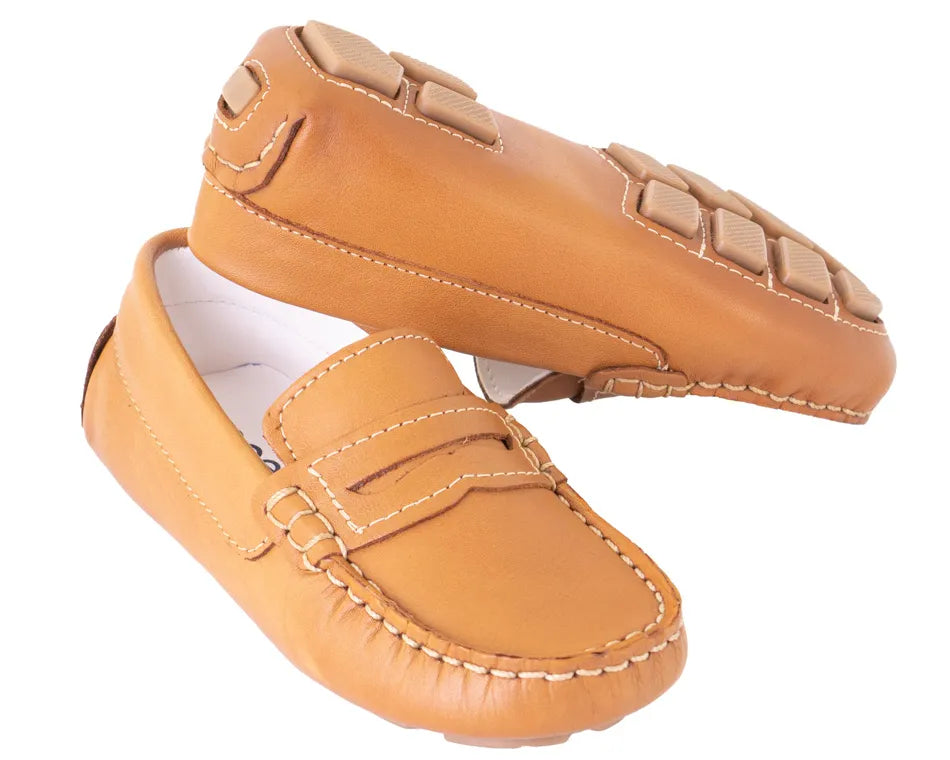 KONE BOYS PENNY LOAFER - NATURAL