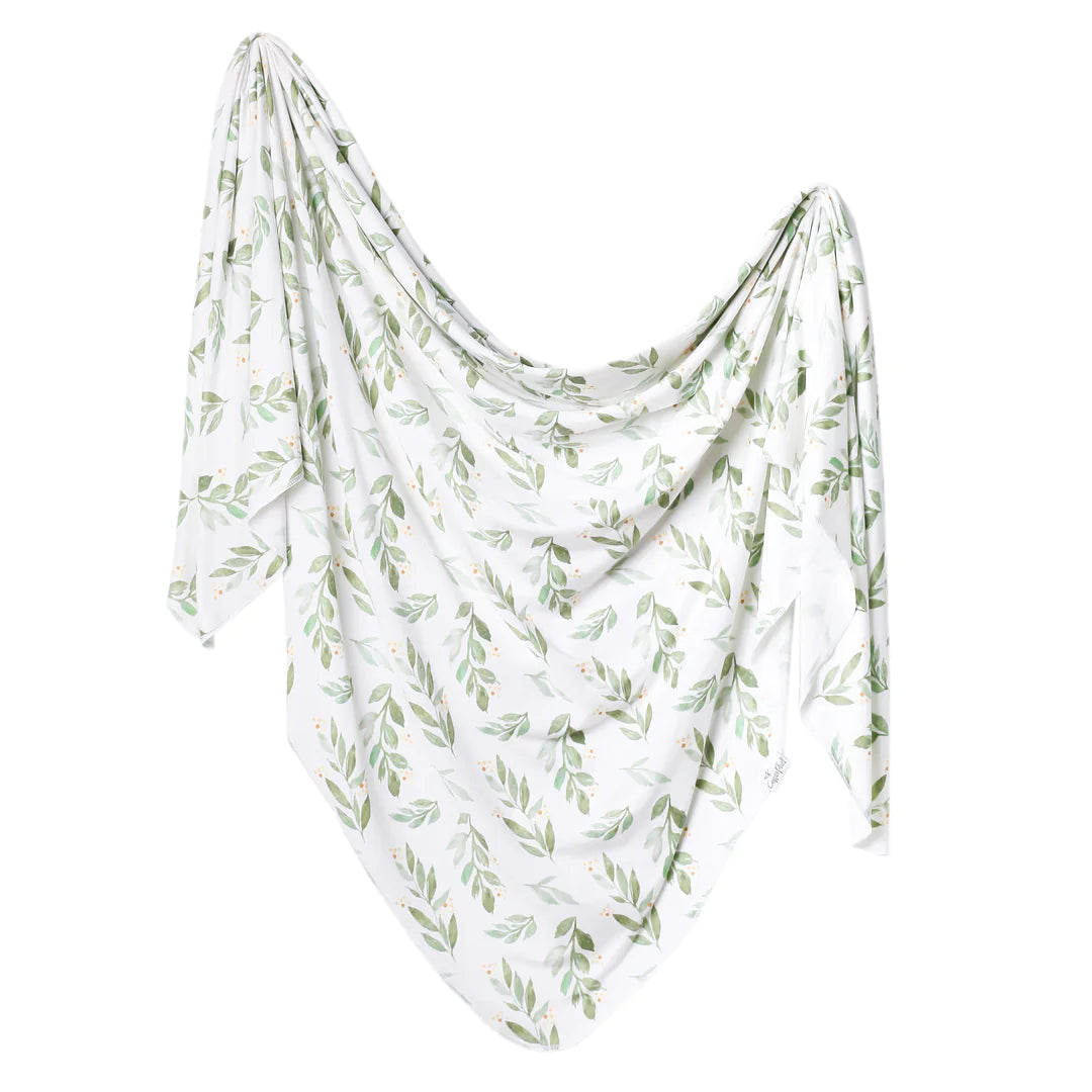 KNIT SWADDLE BLANKET - MORE OPTIONS AVAIL