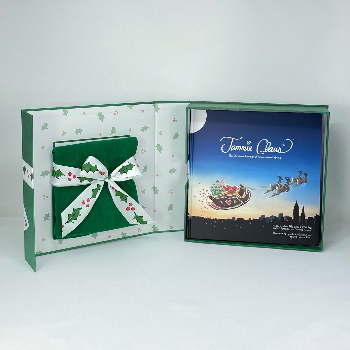 JAMMIE CLAUS - BOOK & BAG SET