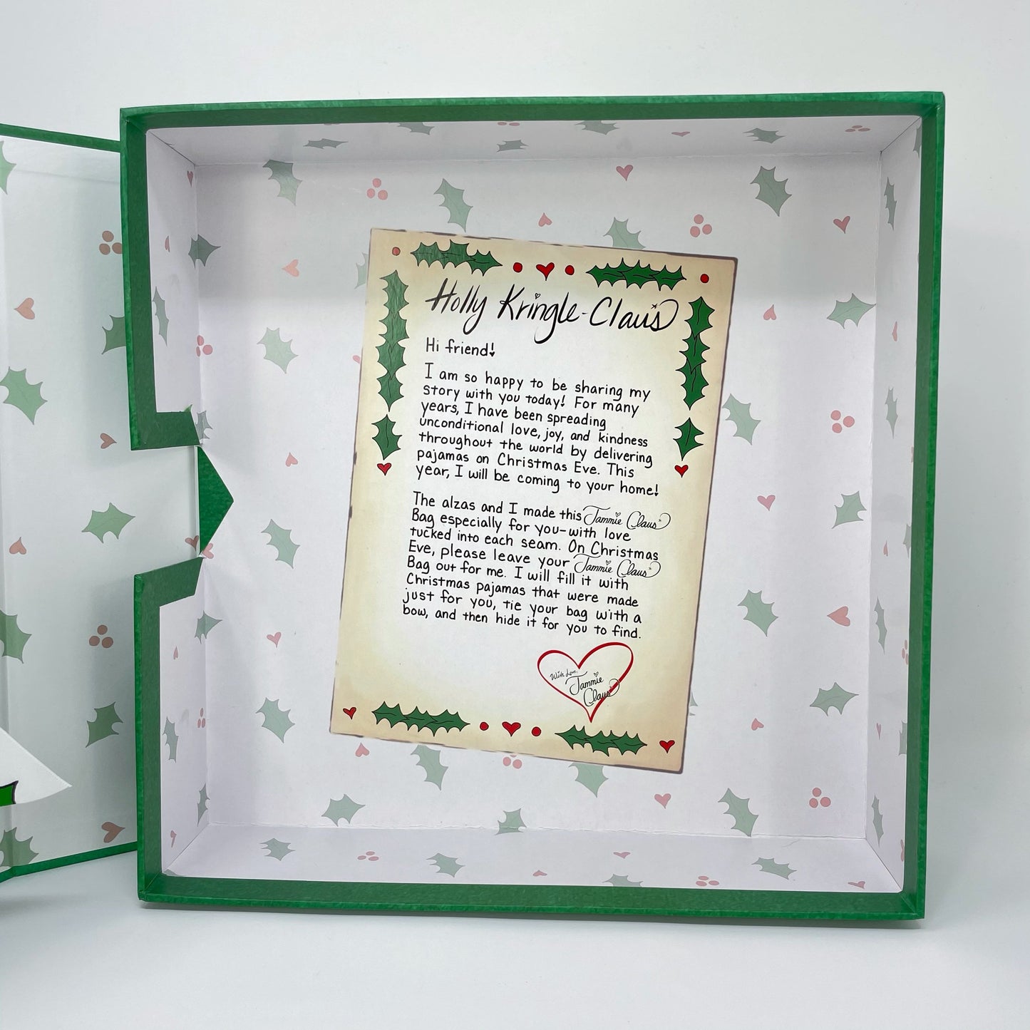 JAMMIE CLAUS - BOOK & BAG SET