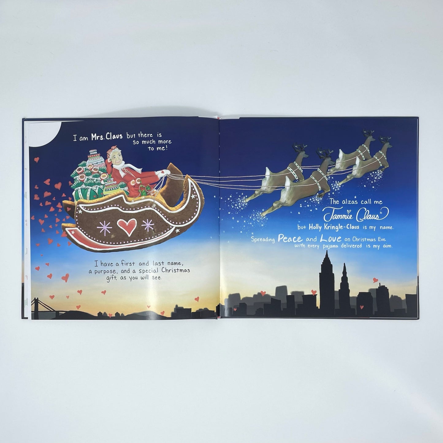 JAMMIE CLAUS - BOOK & BAG SET