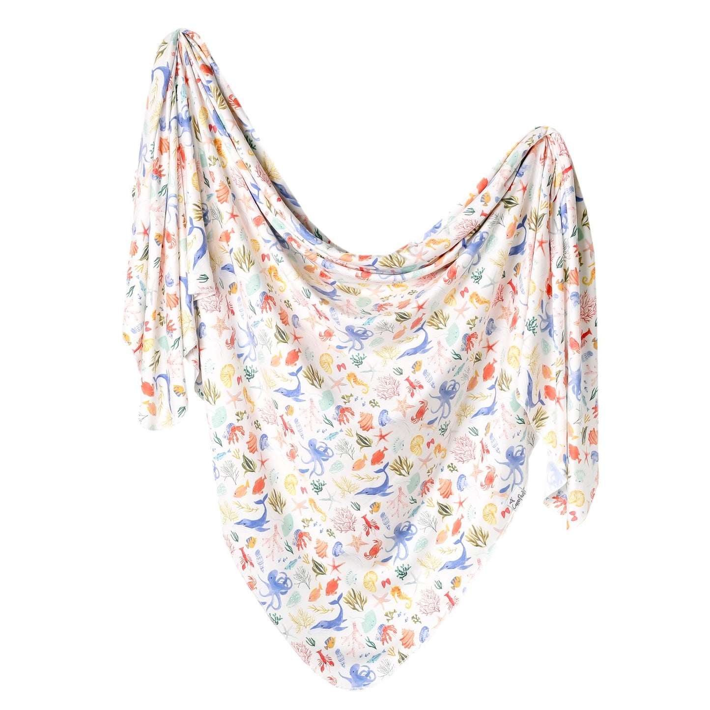 KNIT SWADDLE BLANKET - MORE OPTIONS AVAIL