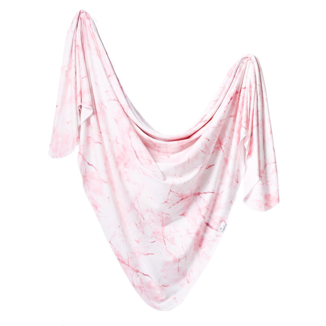 KNIT SWADDLE BLANKET - MORE OPTIONS AVAIL
