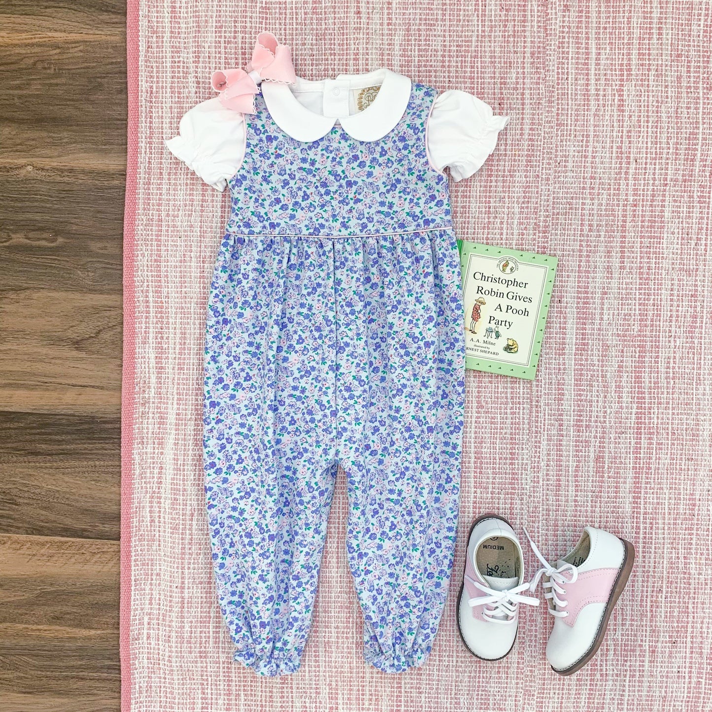 MAUDE'S PETER PAN COLLAR SHIRT SS PIMA - WORTH AVENUE WHITE