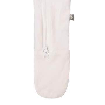 ZIPPERED FOOTIE - CLOUD