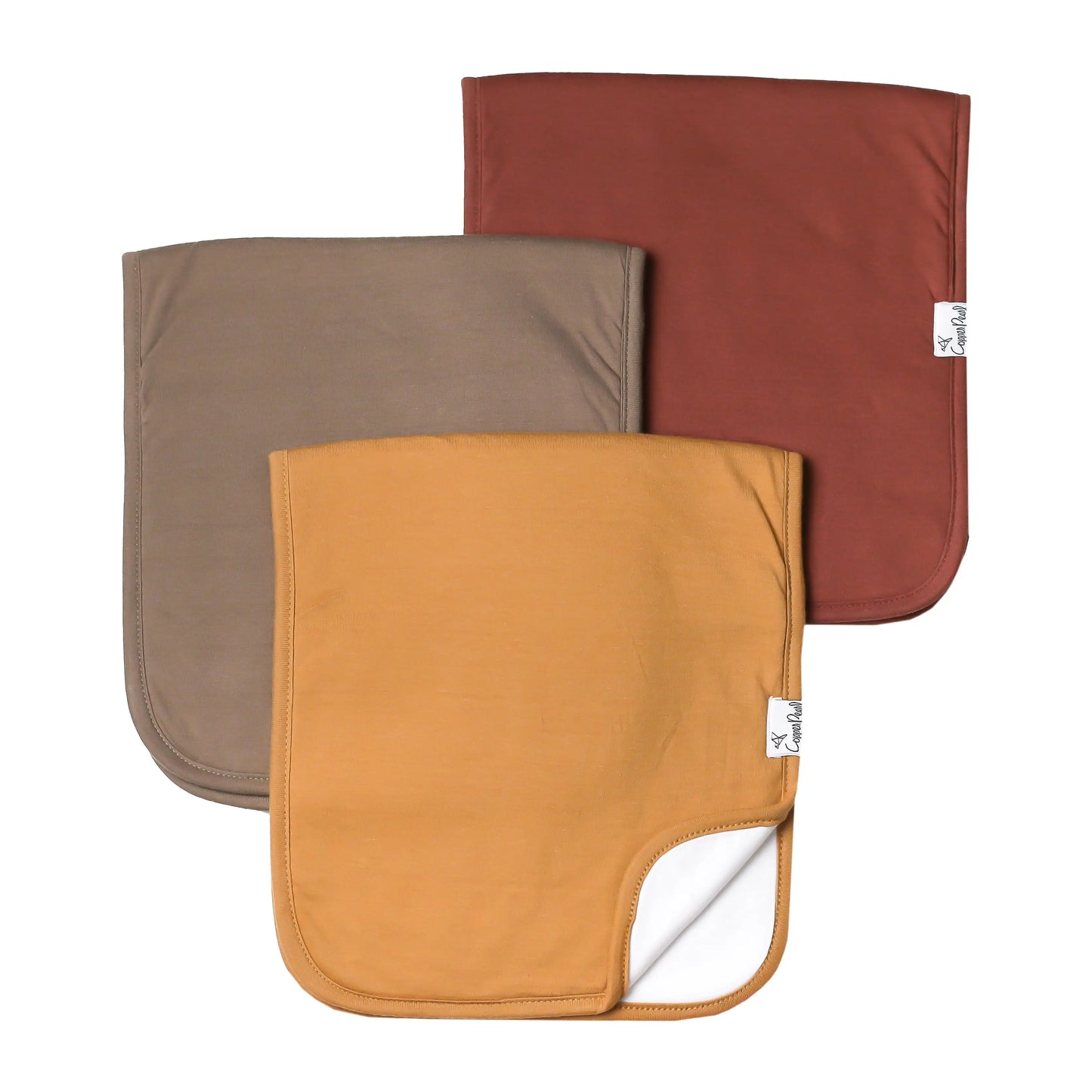 BURP CLOTH SET - 3PK MORE OPTIONS AVAIL.