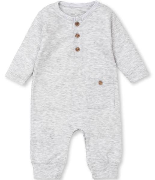 KISSY KISSY PLAYSUIT LIGHT GREY