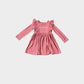 GIRL'S RUFFLE DRESS - BE MINE