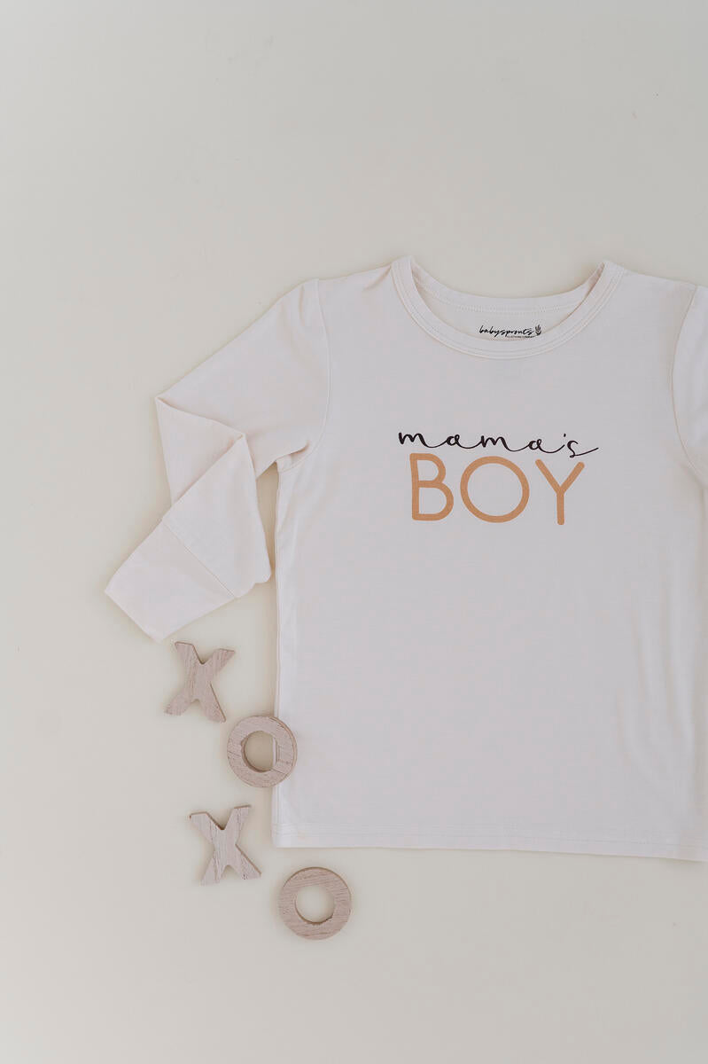 LONG SLEEVE TOP - MAMA'S BOY