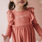 GIRL'S RUFFLE DRESS - BE MINE