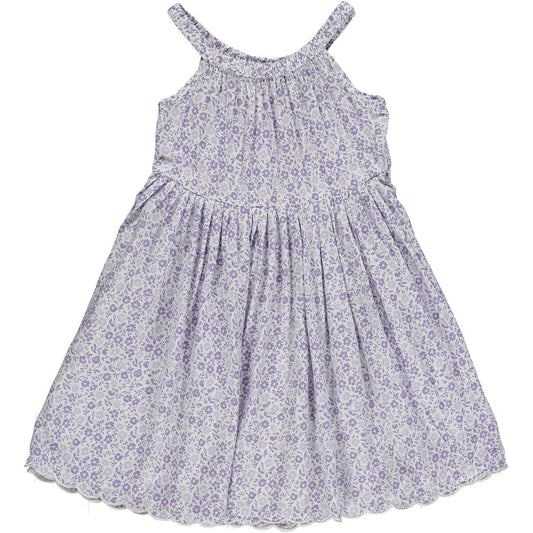 STELLA DRESS - LAVENDER DITSY FLORAL