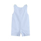 LIGHT BLUE SEERSUCKER WATERMELON SHORTALLS