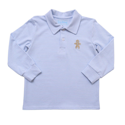GINGERBREAD POLO - BLUE