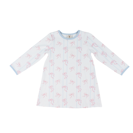 SUSIE SWING LS DRESS - BOWTIFUL