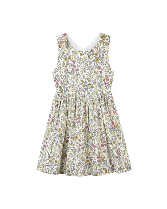 TILLY DRESS - YELLOE MEADOW FLORAL