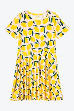 TWIRL DRESS - LEMON