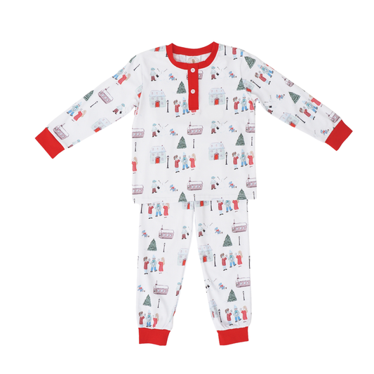 LOUIS LOUNGE SET - CHRISTMAS VILLAGE TOILE