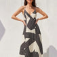 OPEN BACK MAXI DRESS - BLACK