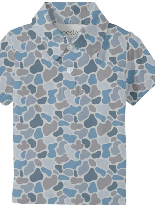 WATERCOLOR CAMO SS POLO SHIRT