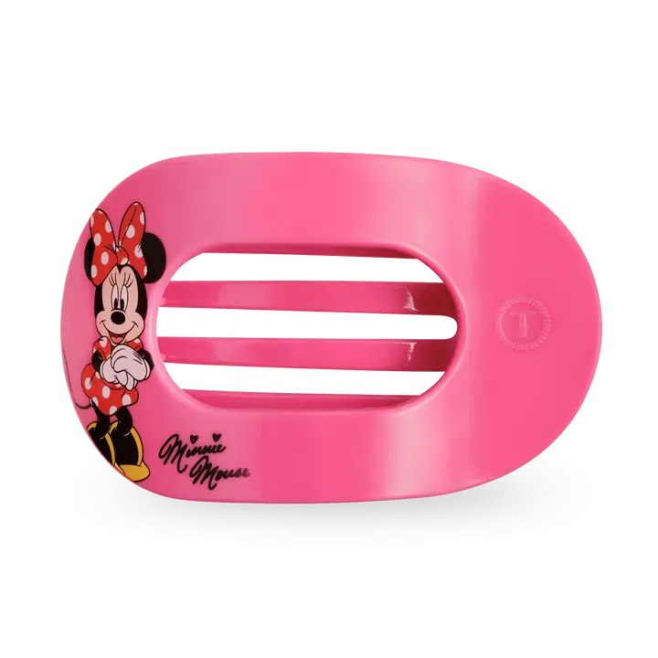 DISNEY MINNIE MOUSE FLAT ROUND HAIR CLIP - SMALL