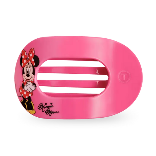 DISNEY MINNIE MOUSE FLAT ROUND HAIR CLIP - SMALL