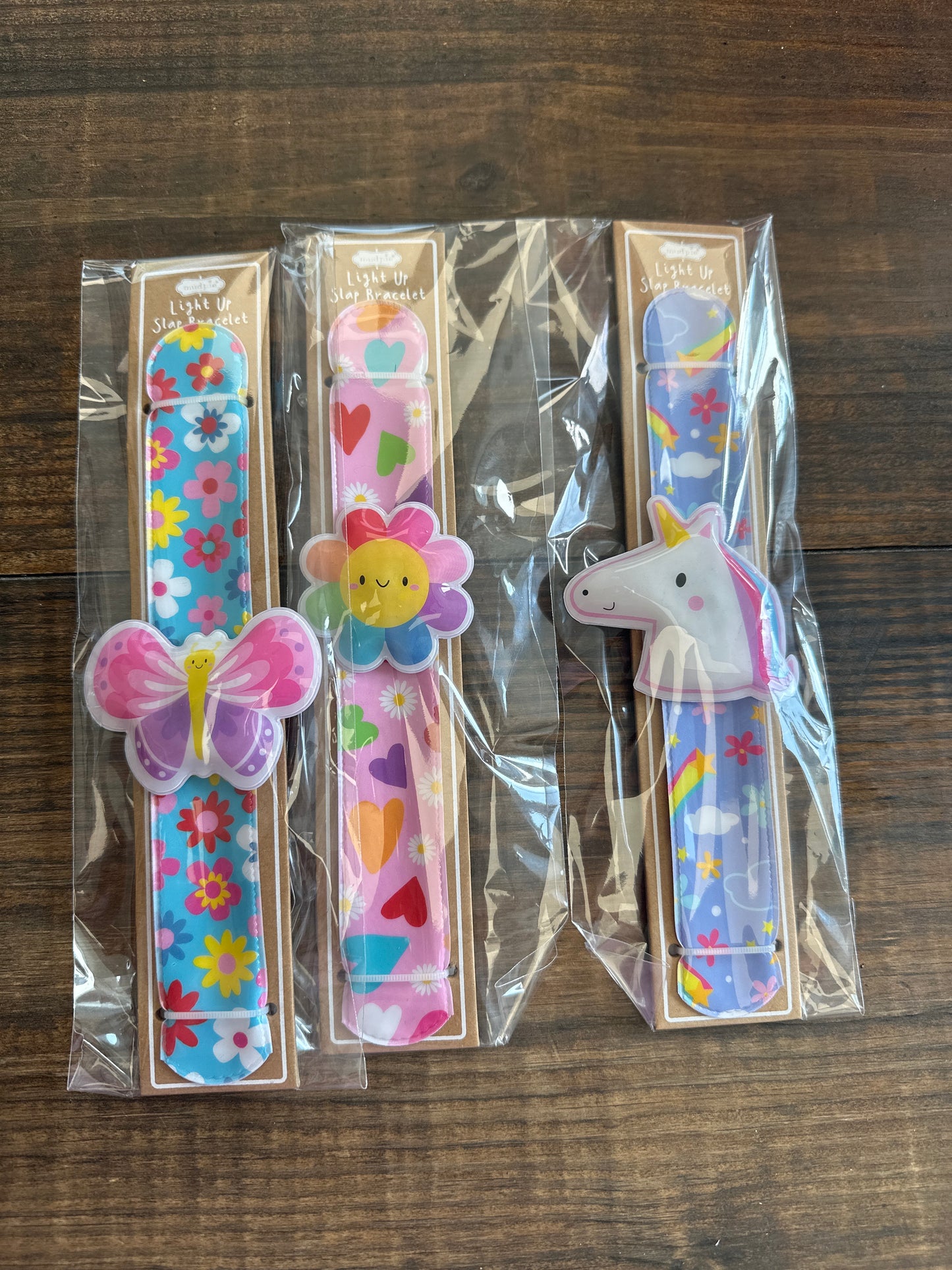 LIGHT-UP SLAP BRACELETS - ASSORTED OPTIONS