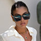 COCO ACETATE SQUARE SUNGLASSES