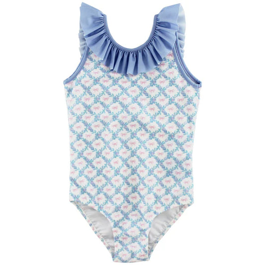 GIRLS SPANDEX SWIM - TRELLIS