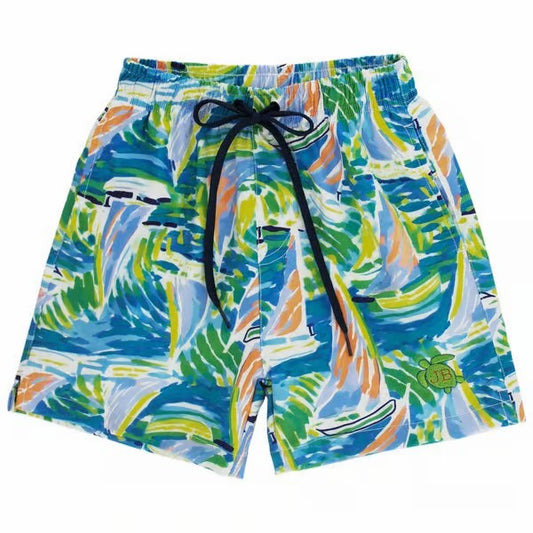 BOARD SHORTS - SAILBOATS