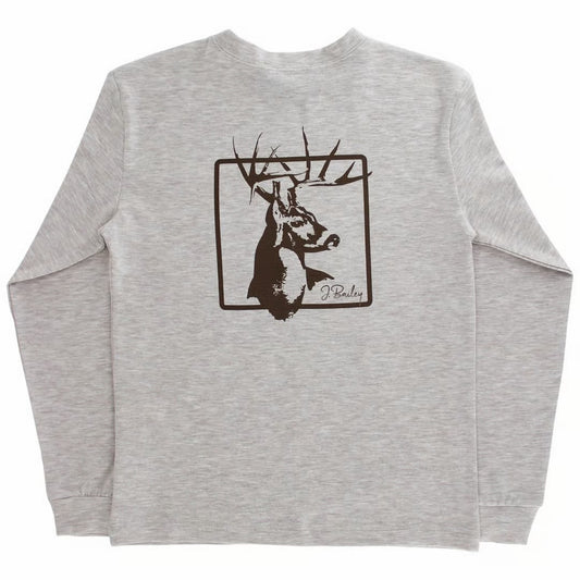 LOGO TEE - OATMEAL DEER